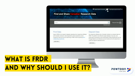 Video preview: What is FRDR and why should I use it